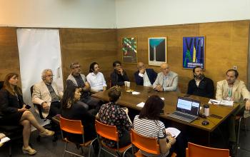 Reunión en Facultad de Arquitectura con directivos de la facultad