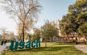 Entrada al campus Usach