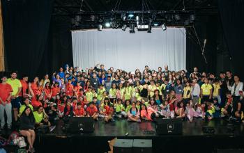 Niños y niñas comenzaron el Summer School en la sala de artes Víctor Jara