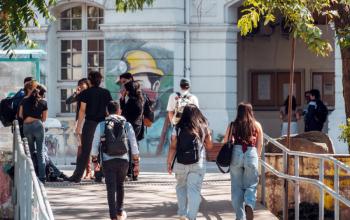 Estudiantes en Jotabeche