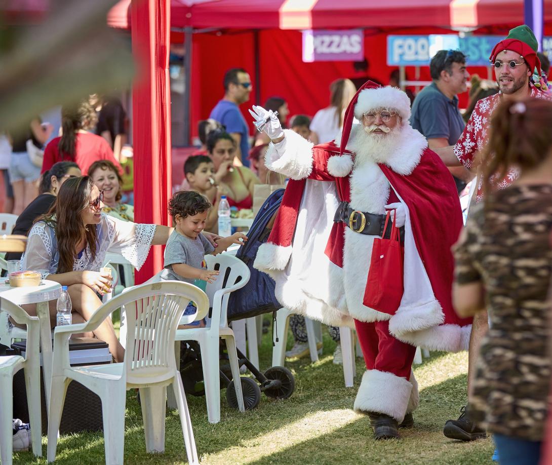 Llegada Viejito Pascuero.