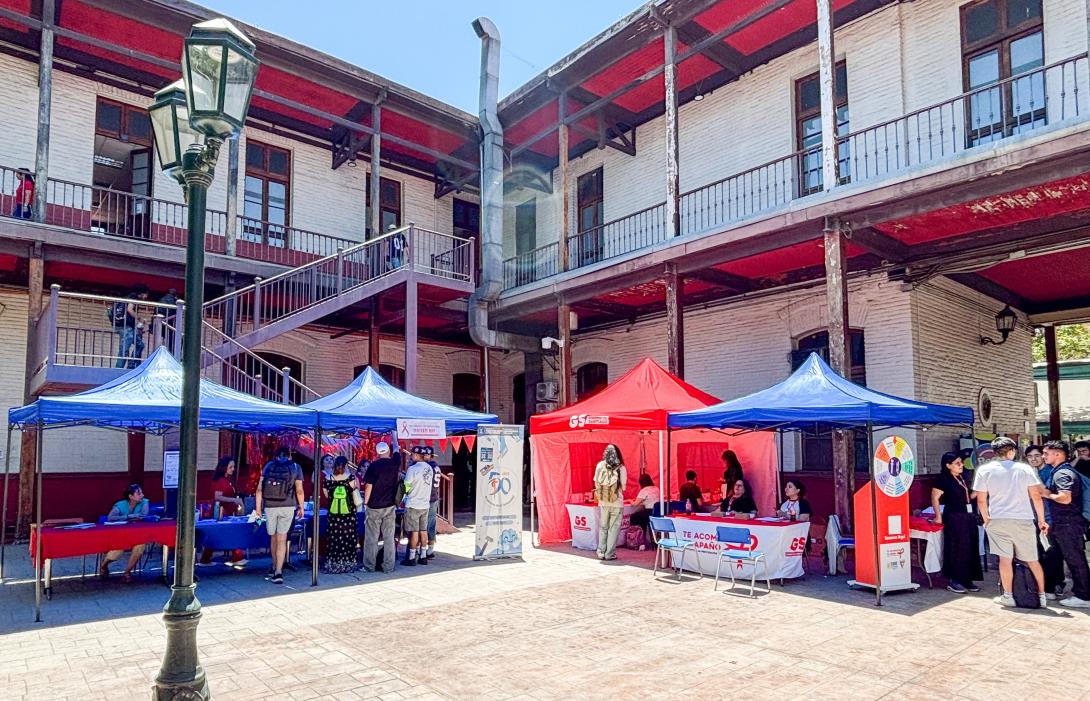 En la EAO se instaló stand para toma de test de VIH